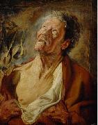 Portrait of Abraham Grapheus as Job